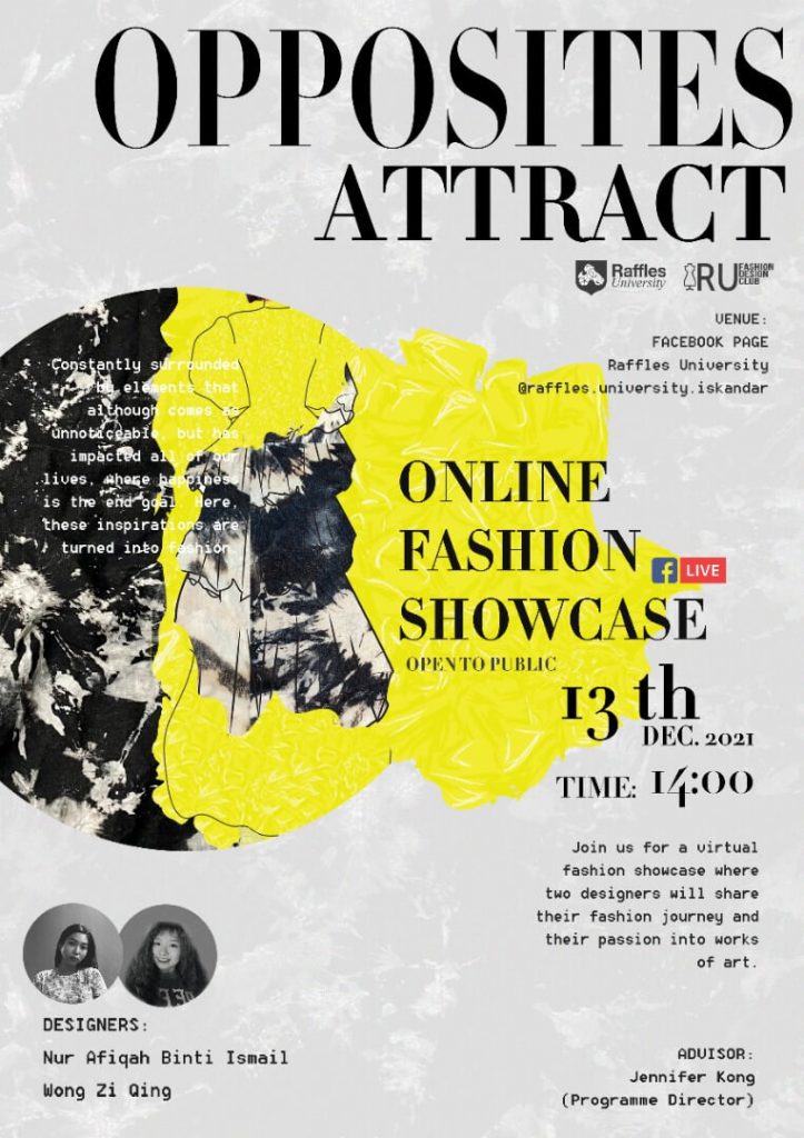 Fashion Showcase, Opposites Attract, Major Studio Project, Fashion