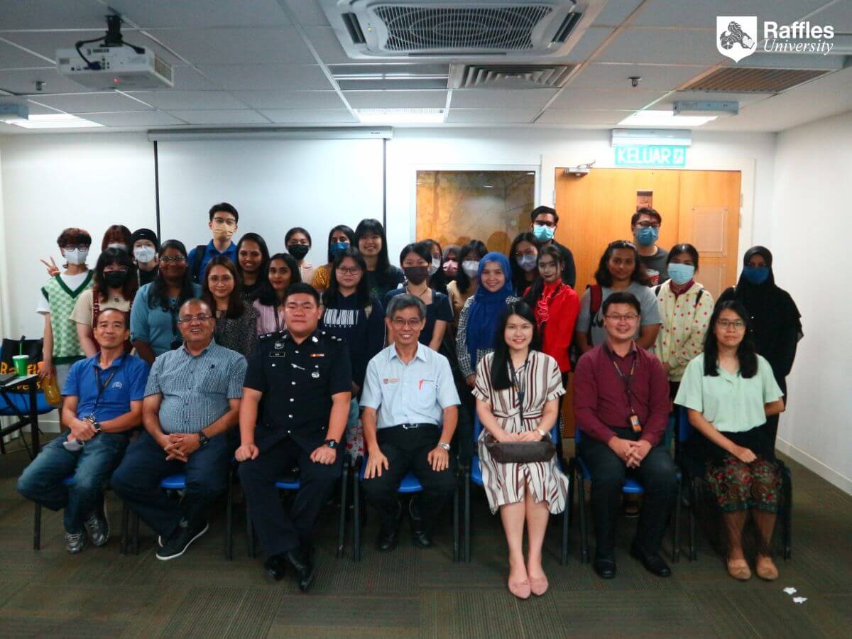 RUPA Seminar about Internet Scams - Raffles University