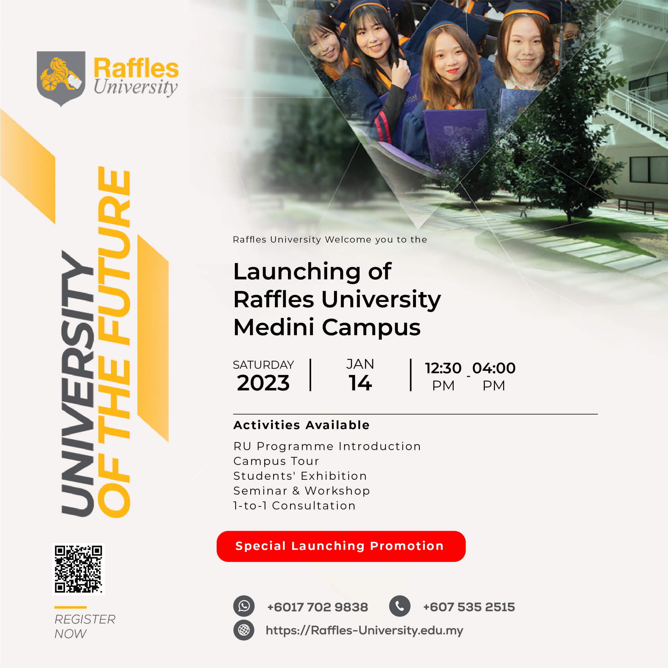 Raffles University | Event | RU Medini Campus Launching